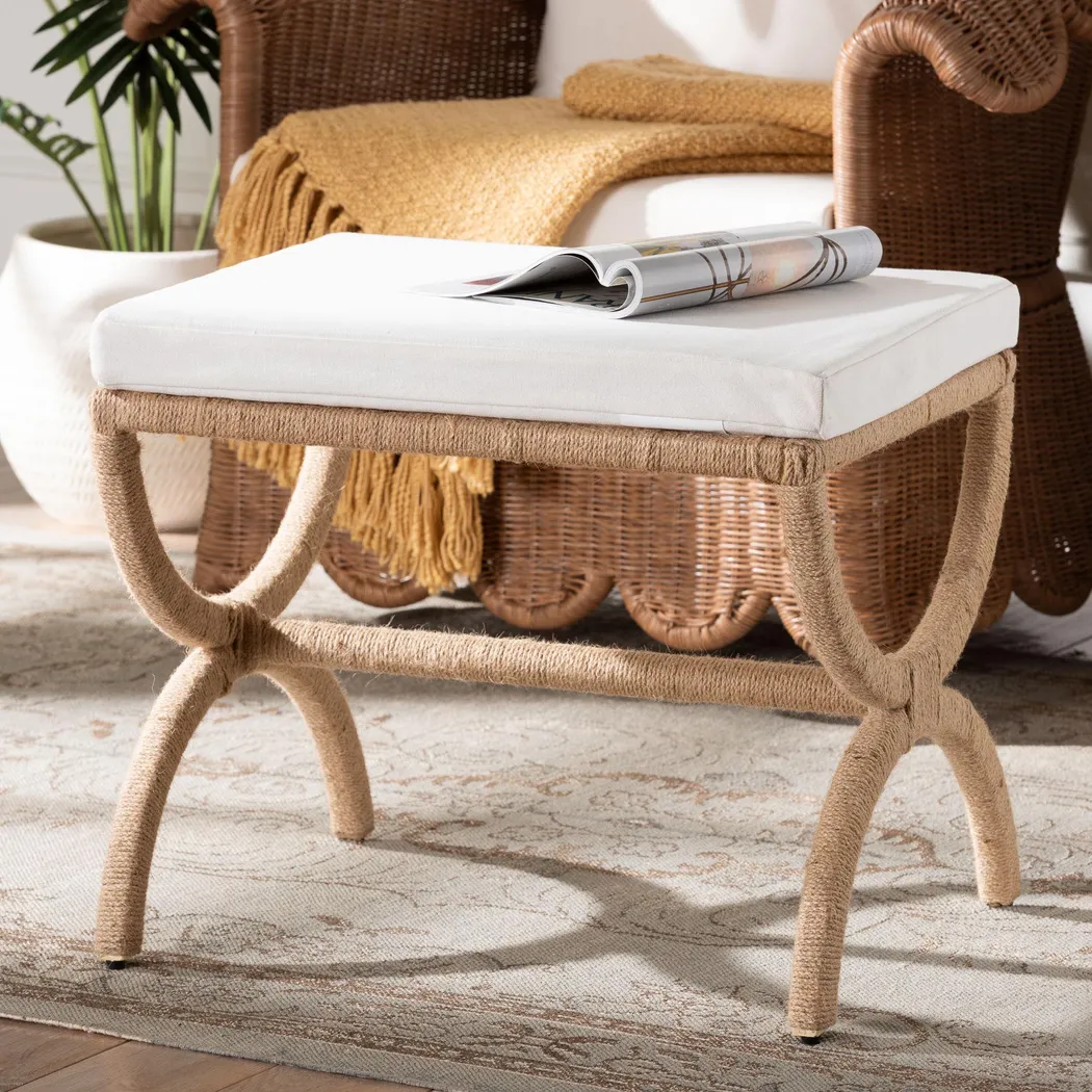 Lemhi Brown Ottoman - Thumbnail - Image 2