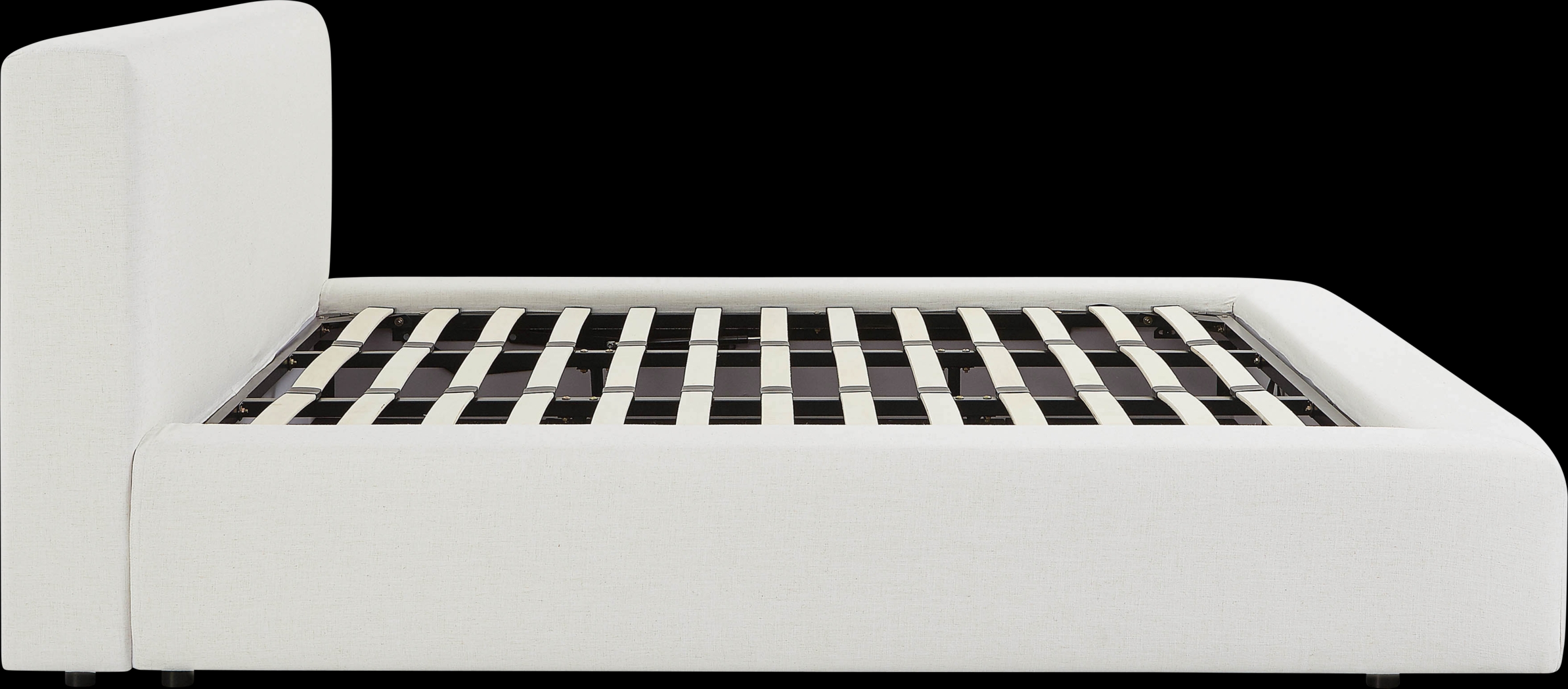 Lemonwares Cream King Storage Bed - Thumbnail - Image 5