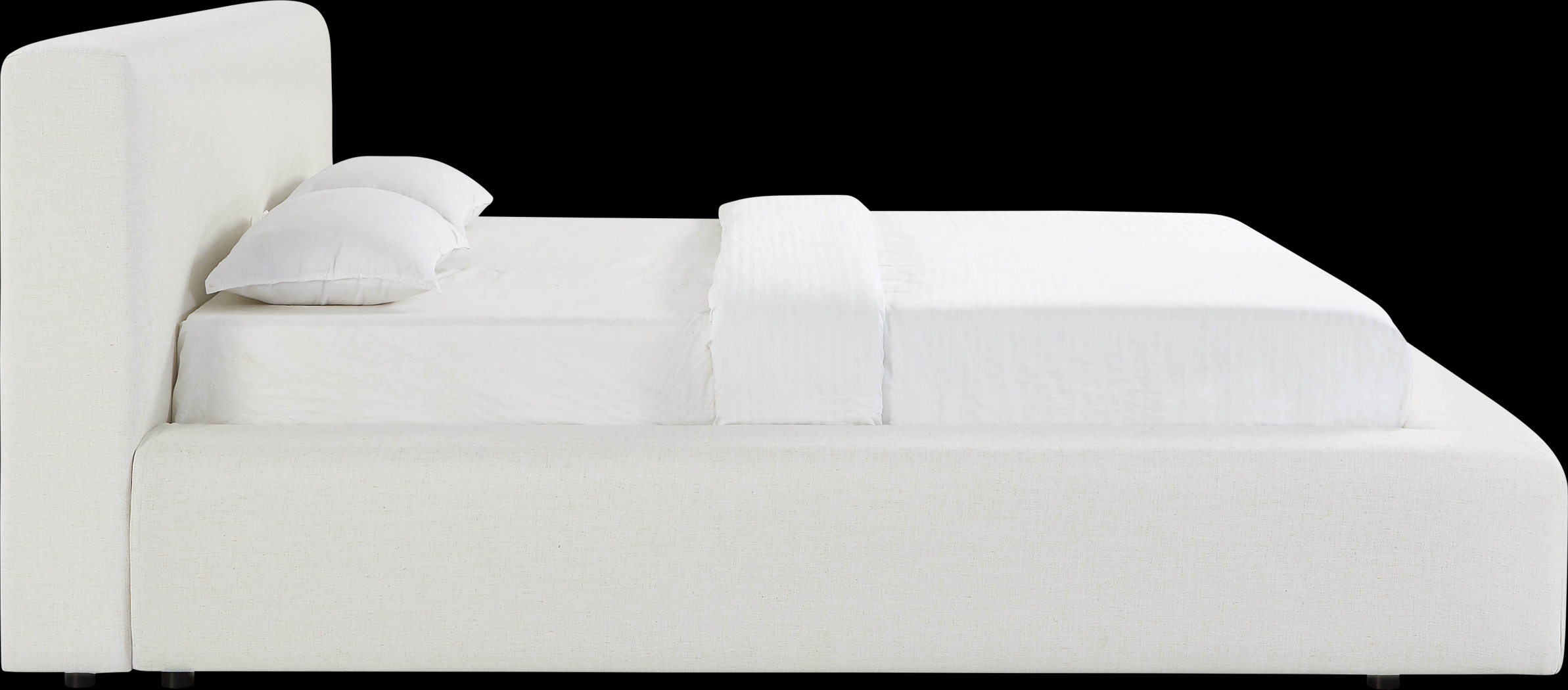 Lemonwares Cream King Storage Bed - Thumbnail - Image 7