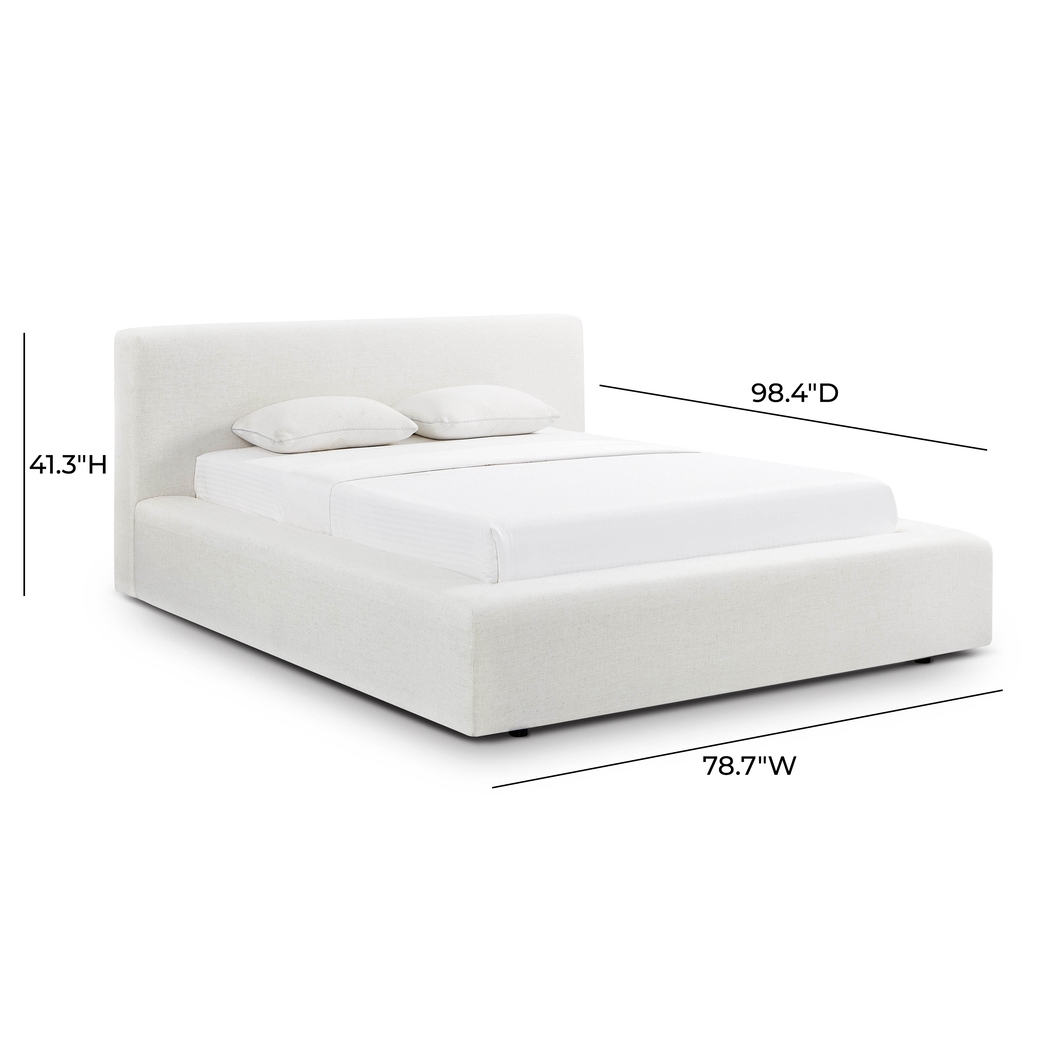 Lemonwares Cream Queen Storage Bed - Thumbnail - Image 7