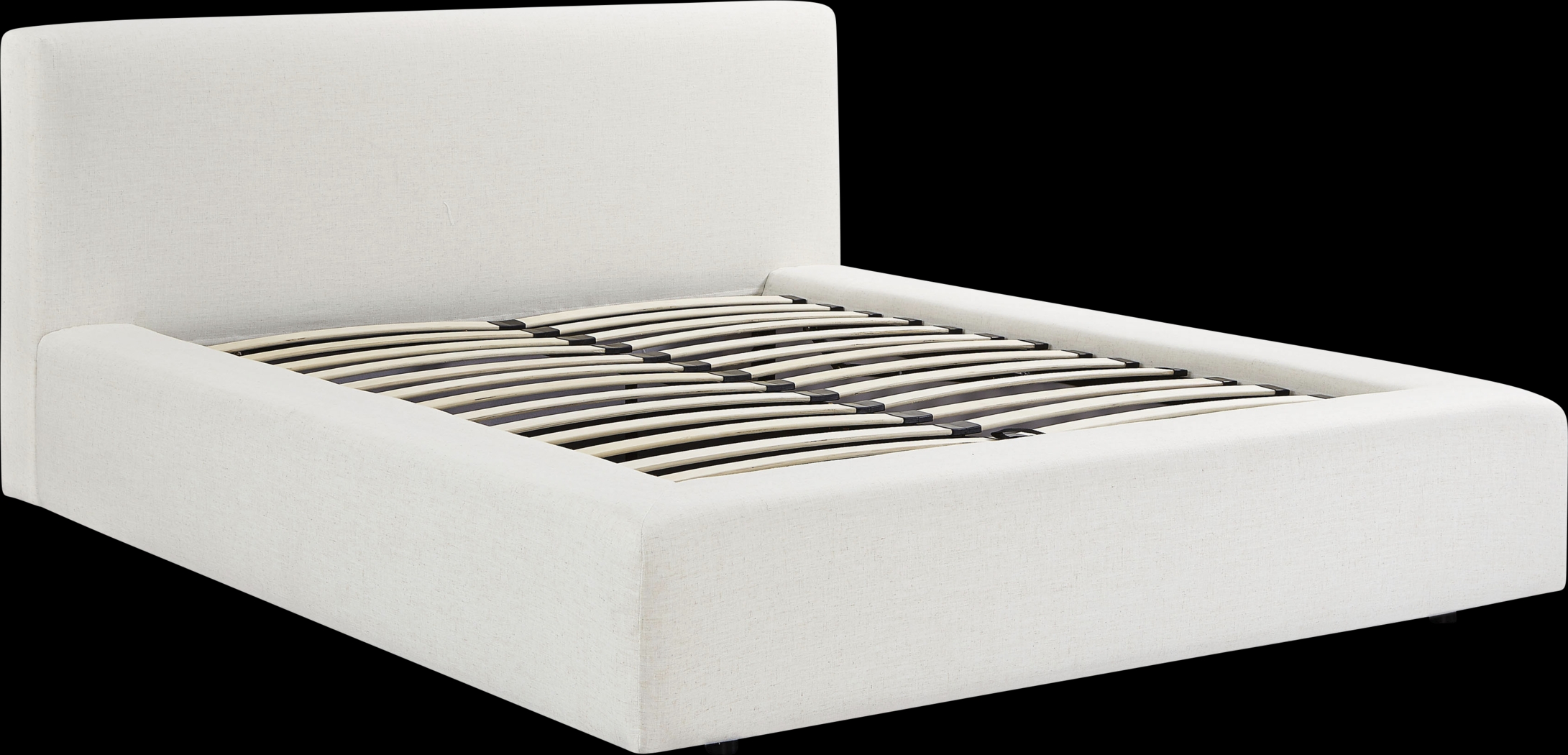 Lemonwares Cream Queen Storage Bed - Thumbnail - Image 3