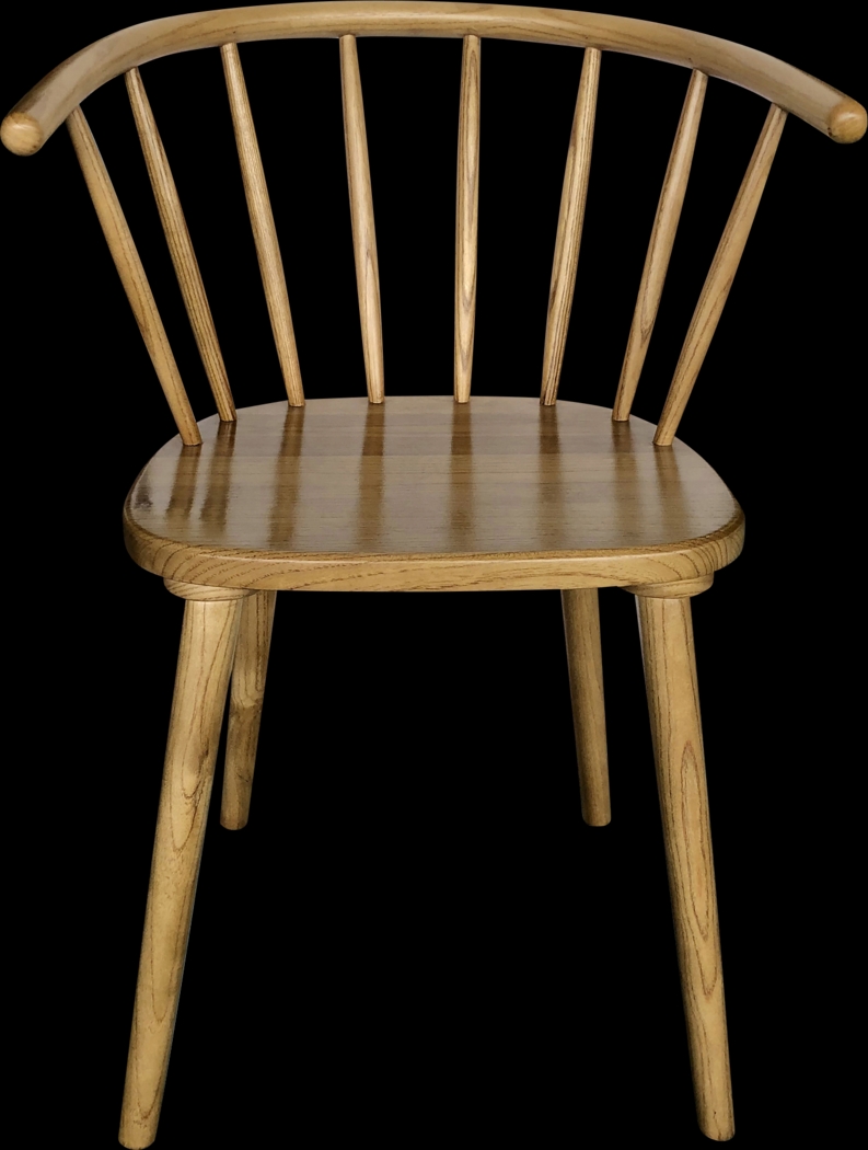 Lemonwood Natural Dining Chair, Set of 2 - Thumbnail - Image 2