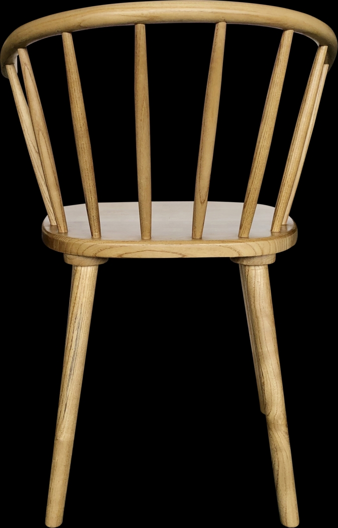 Lemonwood Natural Dining Chair, Set of 2 - Thumbnail - Image 4