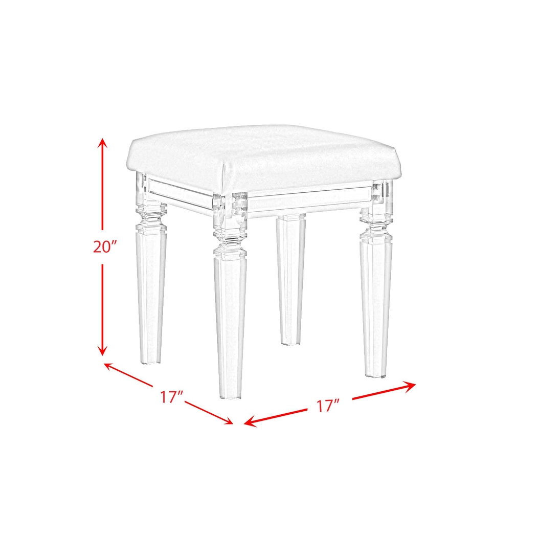 Lemotors Copper Vanity Stool - Thumbnail - Image 3