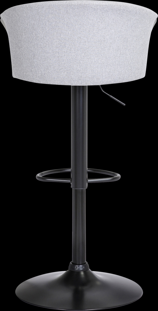 Lemsea Gray Adjustable Barstool - Thumbnail - Image 6