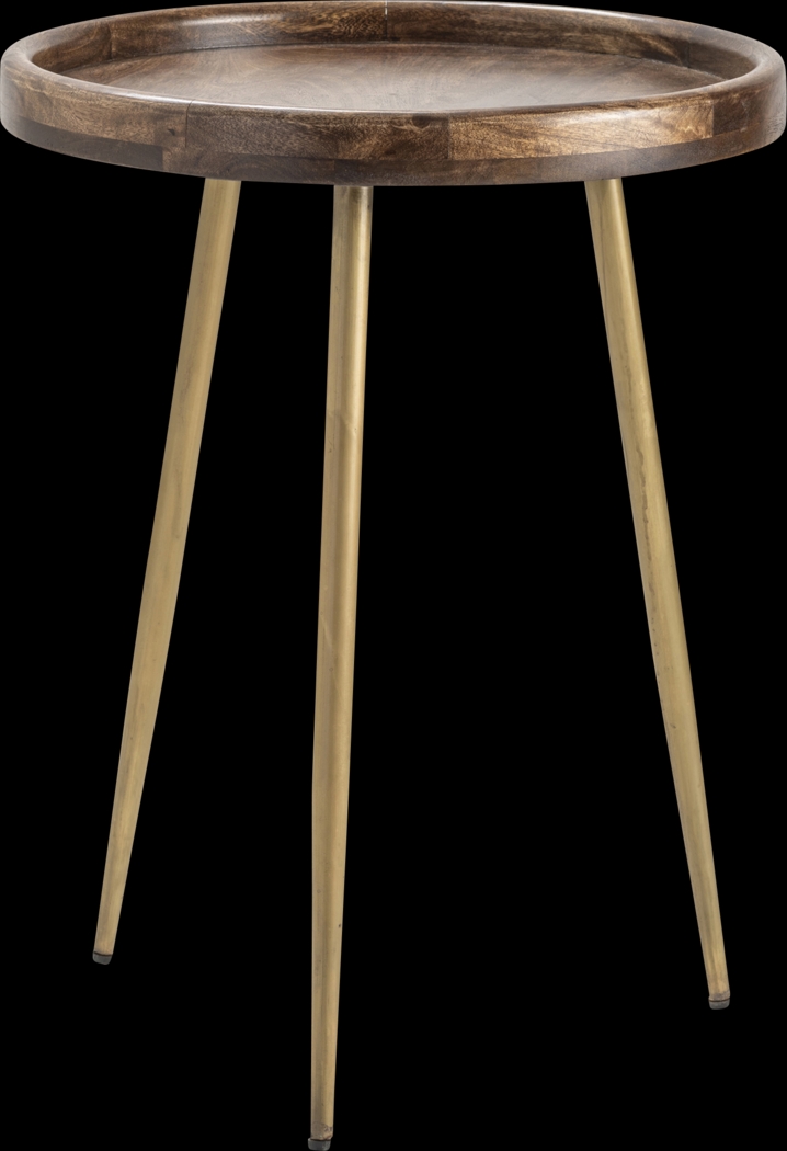 Lenafor Brown Accent Table - Thumbnail - Image 1