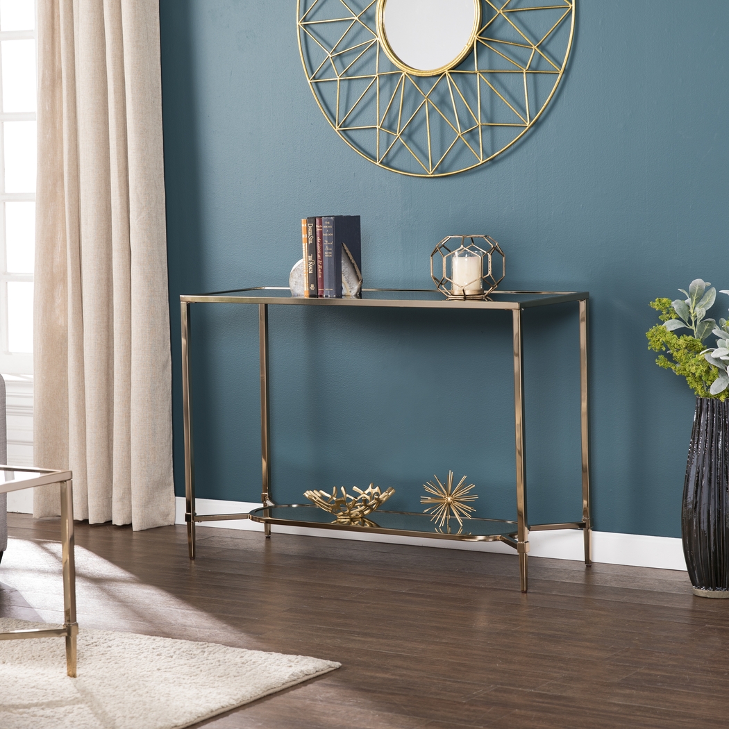 Lenape Champagne Console Table - Thumbnail - Image 2