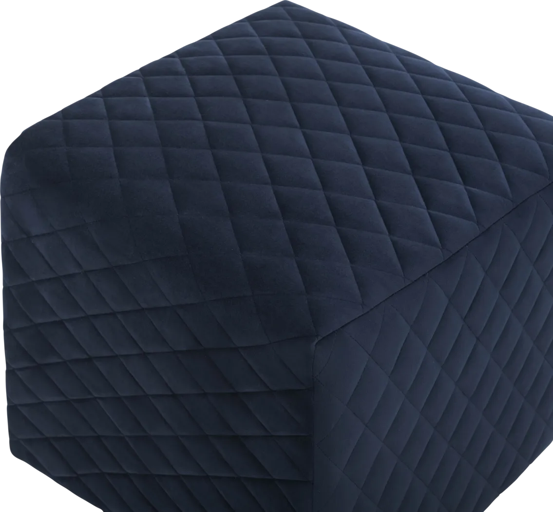 Leneri Navy Ottoman - Thumbnail - Image 3