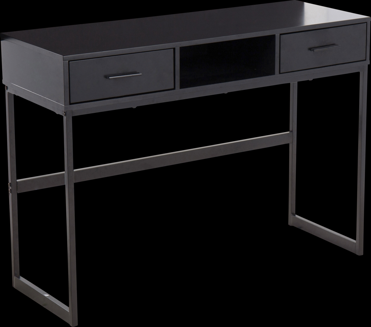 Leneva Black Sofa Table - Thumbnail - Image 1