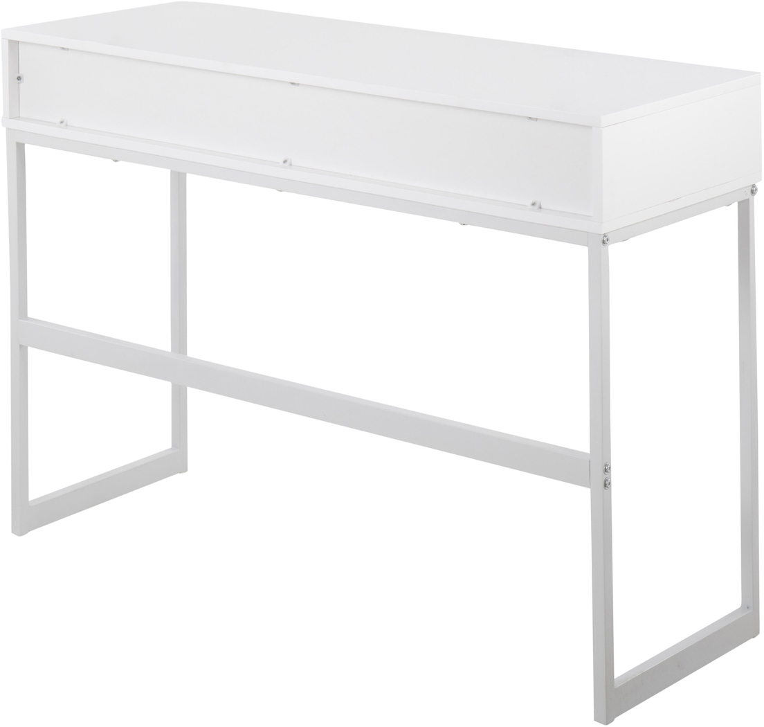 Leneva White Sofa Table - Thumbnail - Image 8