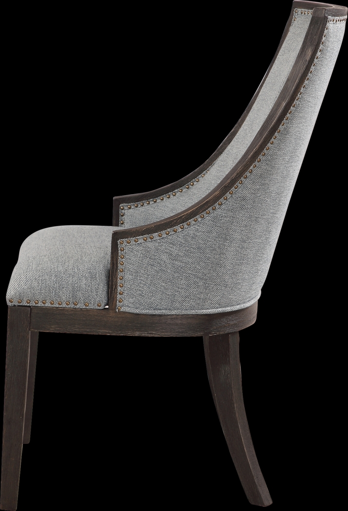 Lenevar Denim Accent Chair - Thumbnail - Image 2