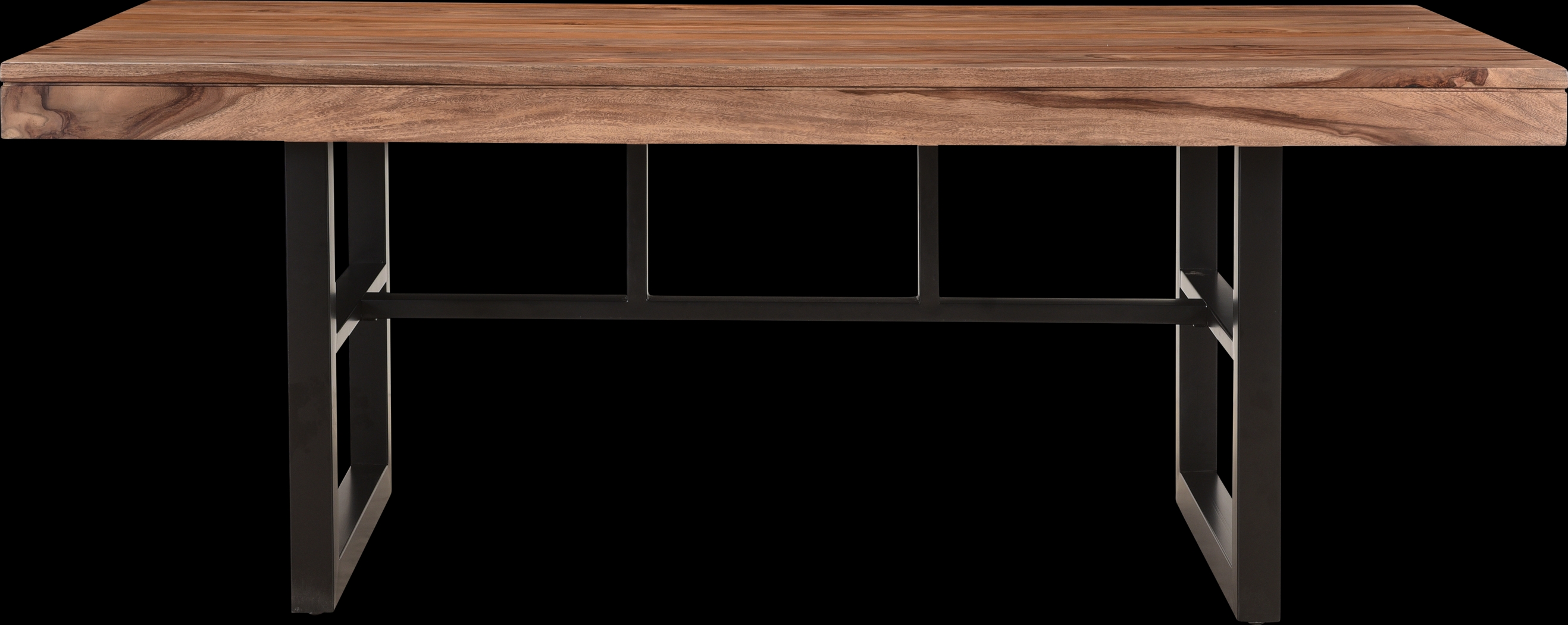 Lenlake Brown Dining Table - Thumbnail - Image 6