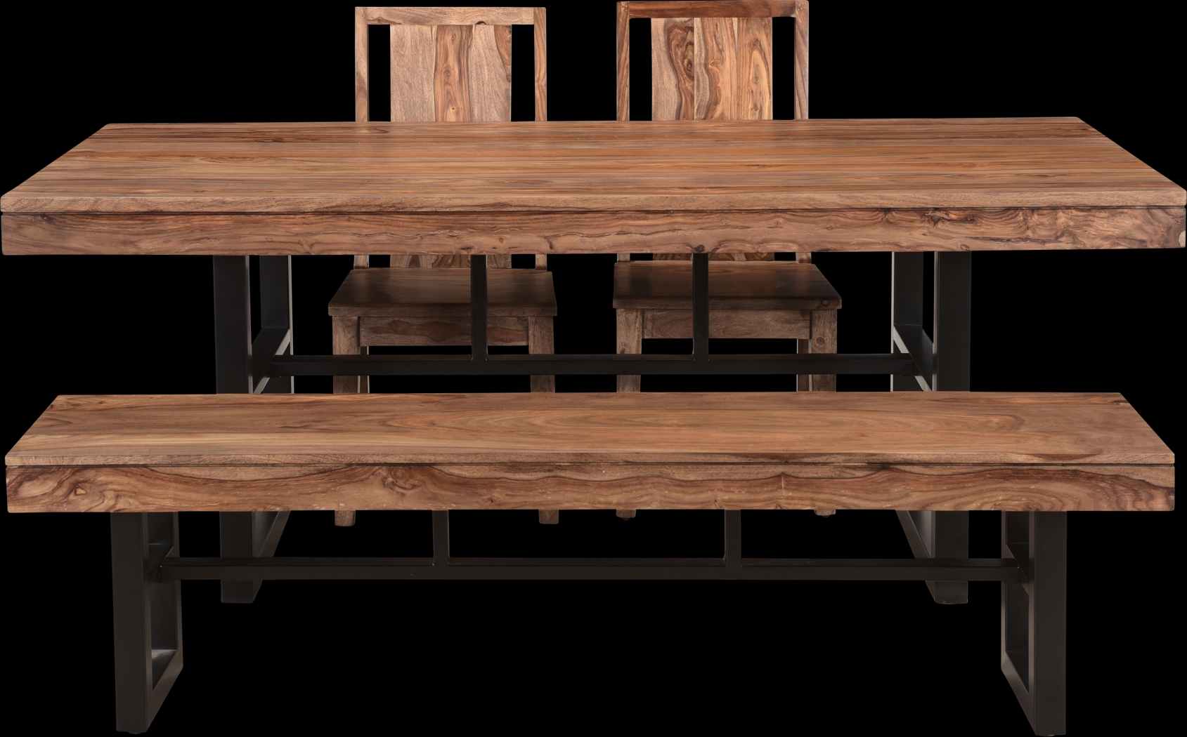 Lenlake Brown Dining Table - Thumbnail - Image 7