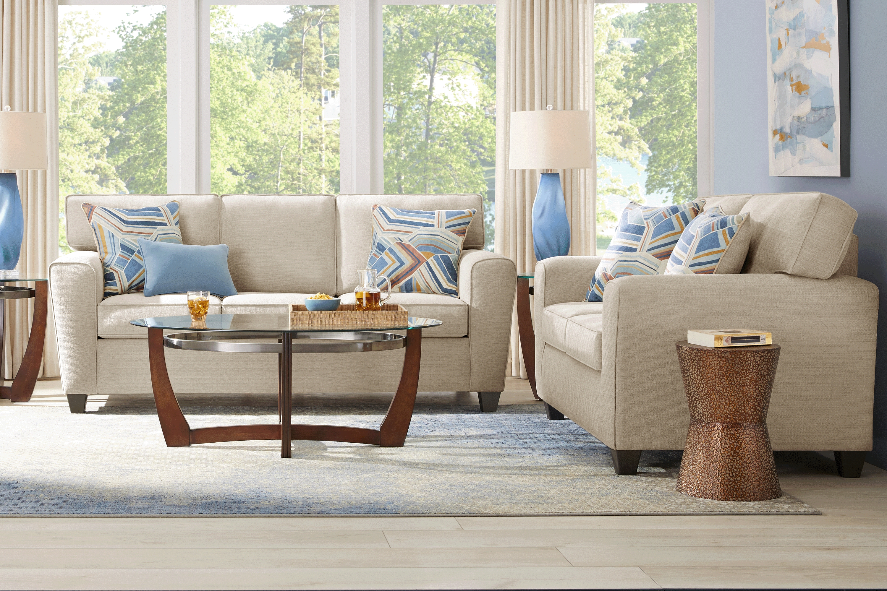 Lennon Beige Sofa - Thumbnail - Image 2