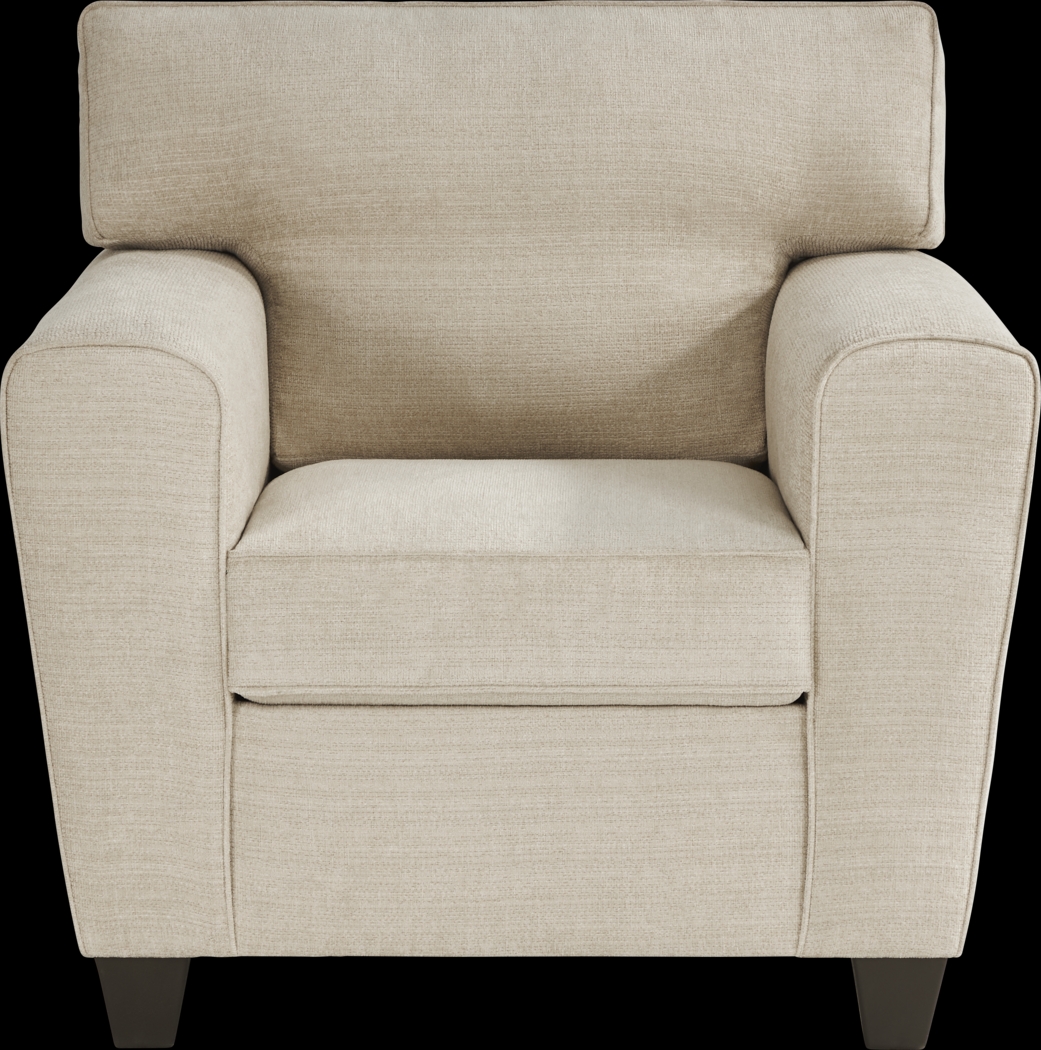 Lennon Beige 8 Pc Living Room with Gel Foam Sleeper Sofa - Thumbnail - Image 10