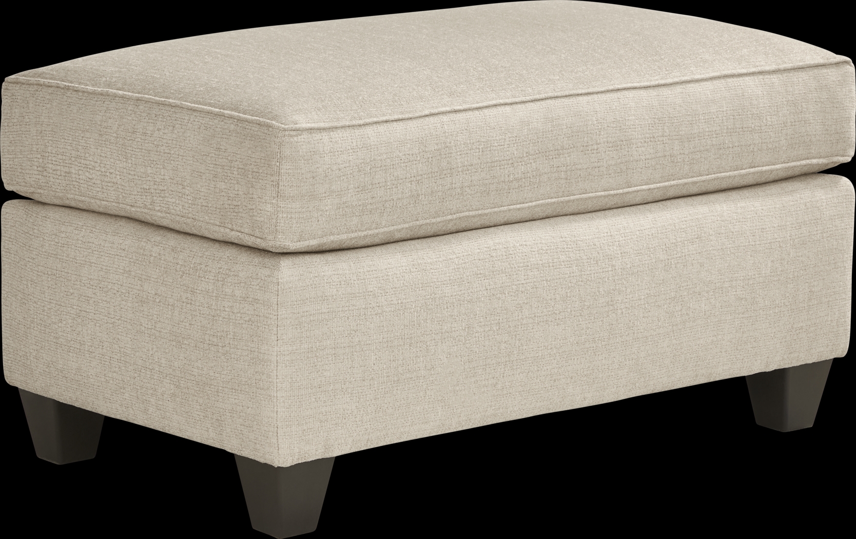 Lennon Beige Ottoman - Thumbnail - Image 1