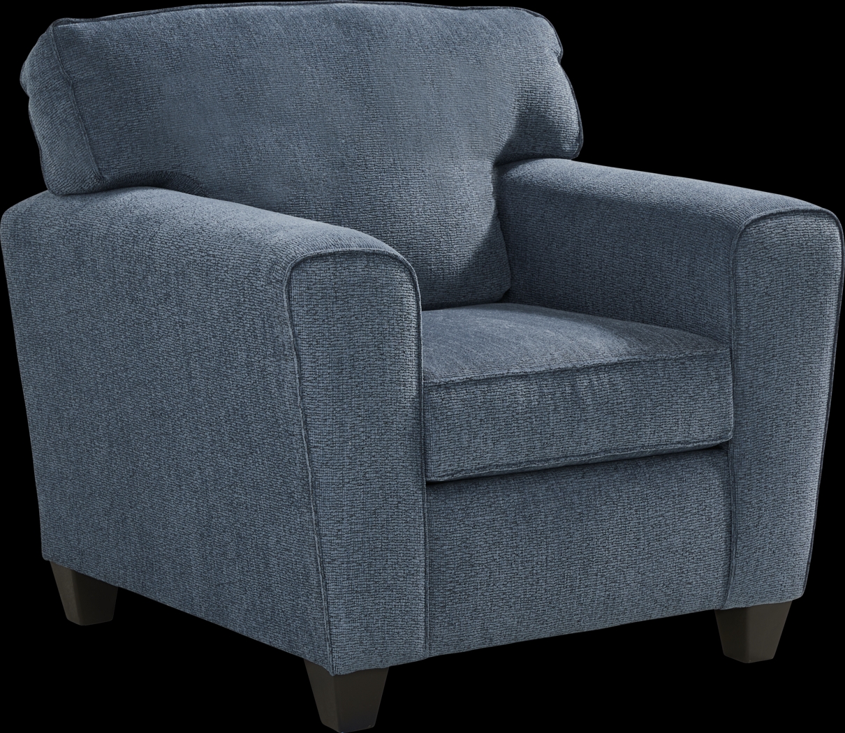 Lennon Navy 8 Pc Living Room with Gel Foam Sleeper Sofa - Thumbnail - Image 8