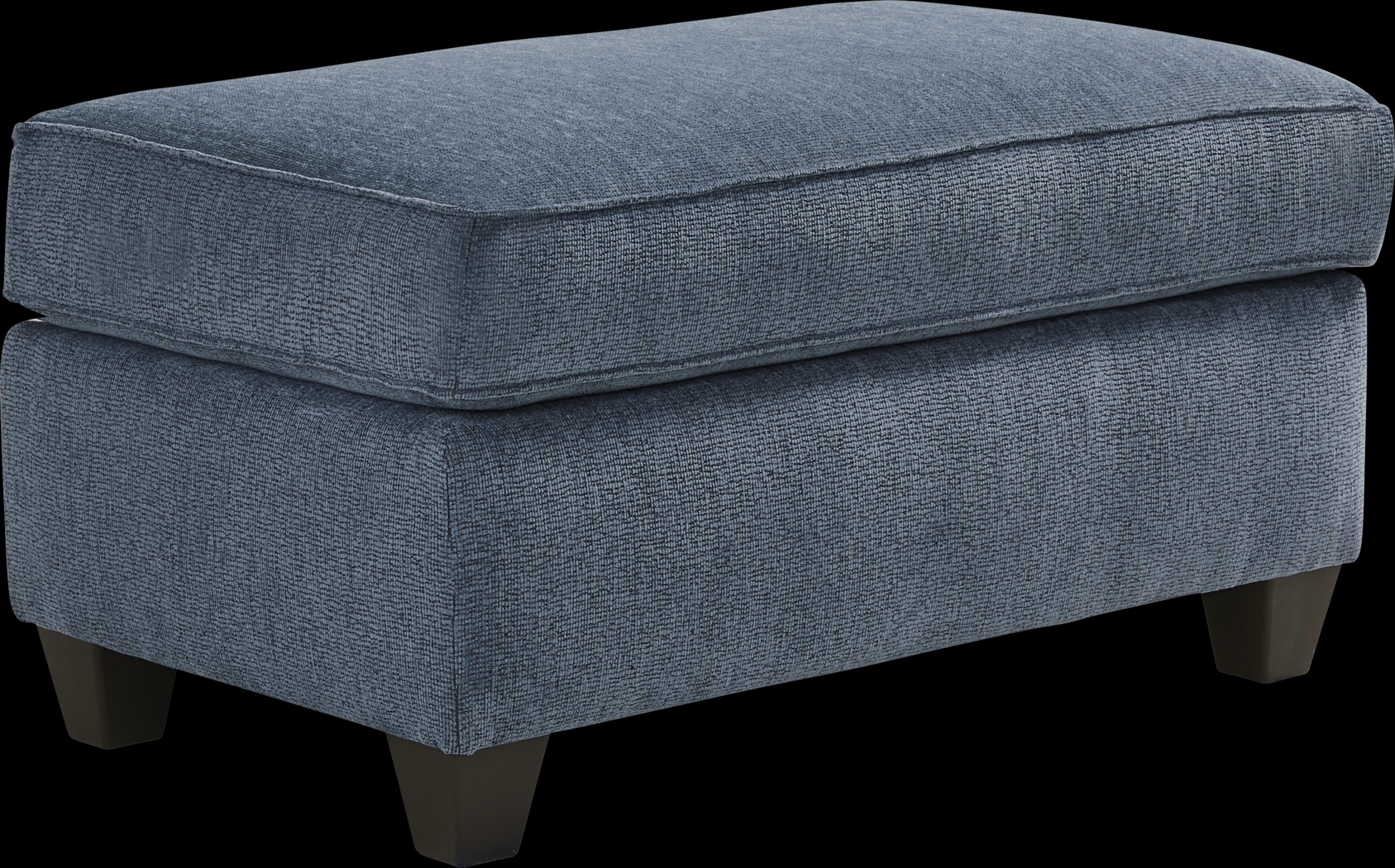 Lennon Navy Ottoman - Thumbnail - Image 1