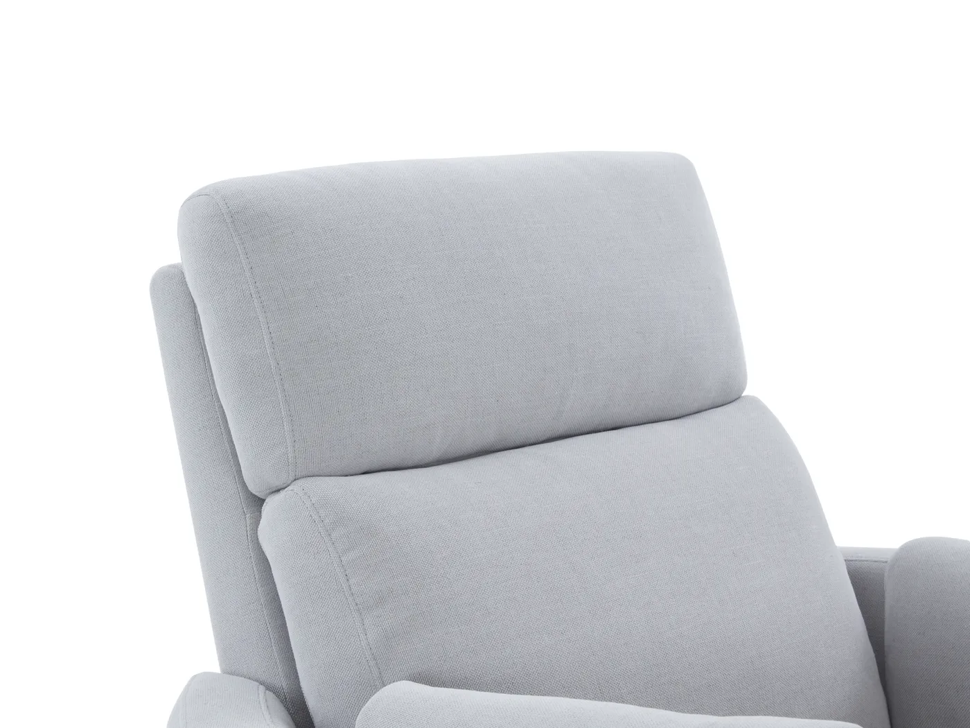 Lennox 2.0 Light Blue Power Glider Recliner with Swivel - Thumbnail - Image 7