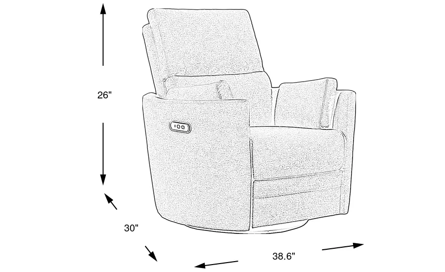 Dimension Image. Please refer to the Dimension Tab on this page for dimension details.