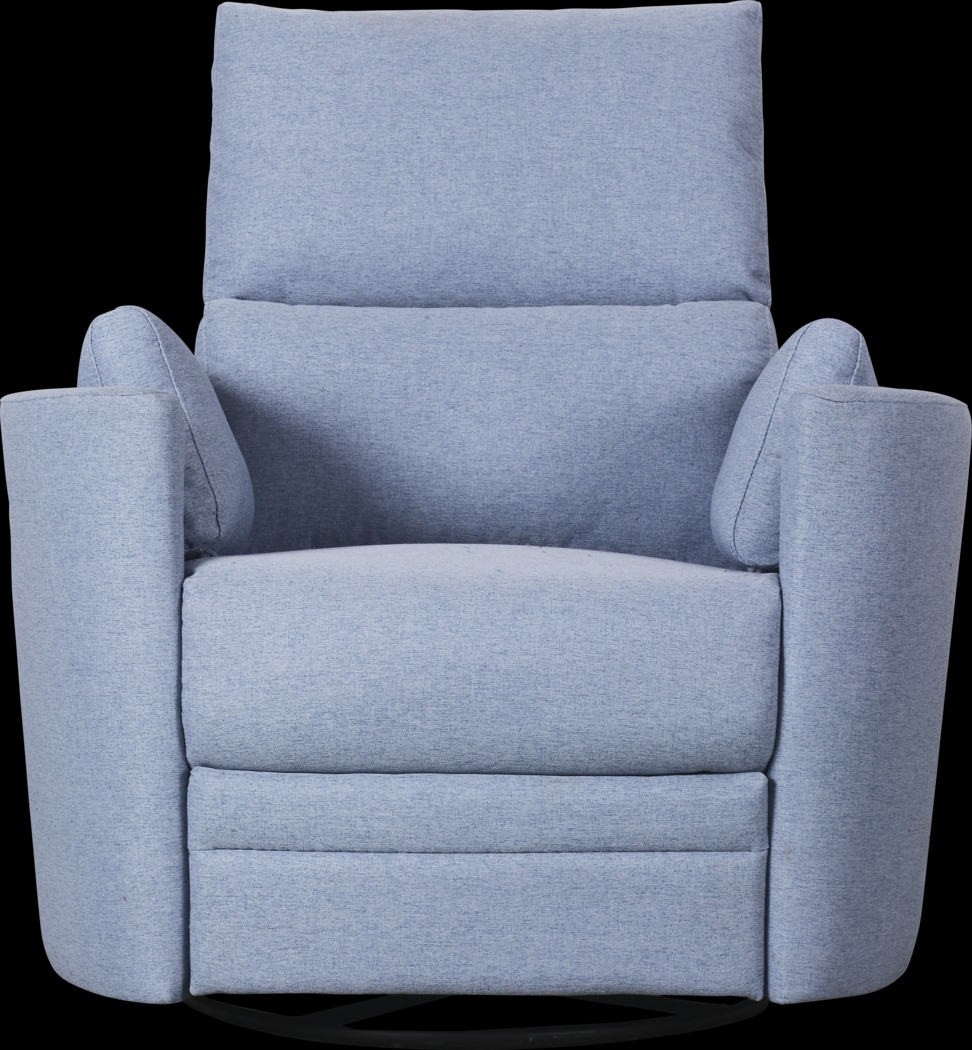Lennox Chambray Power Glider Recliner - Thumbnail - Image 3