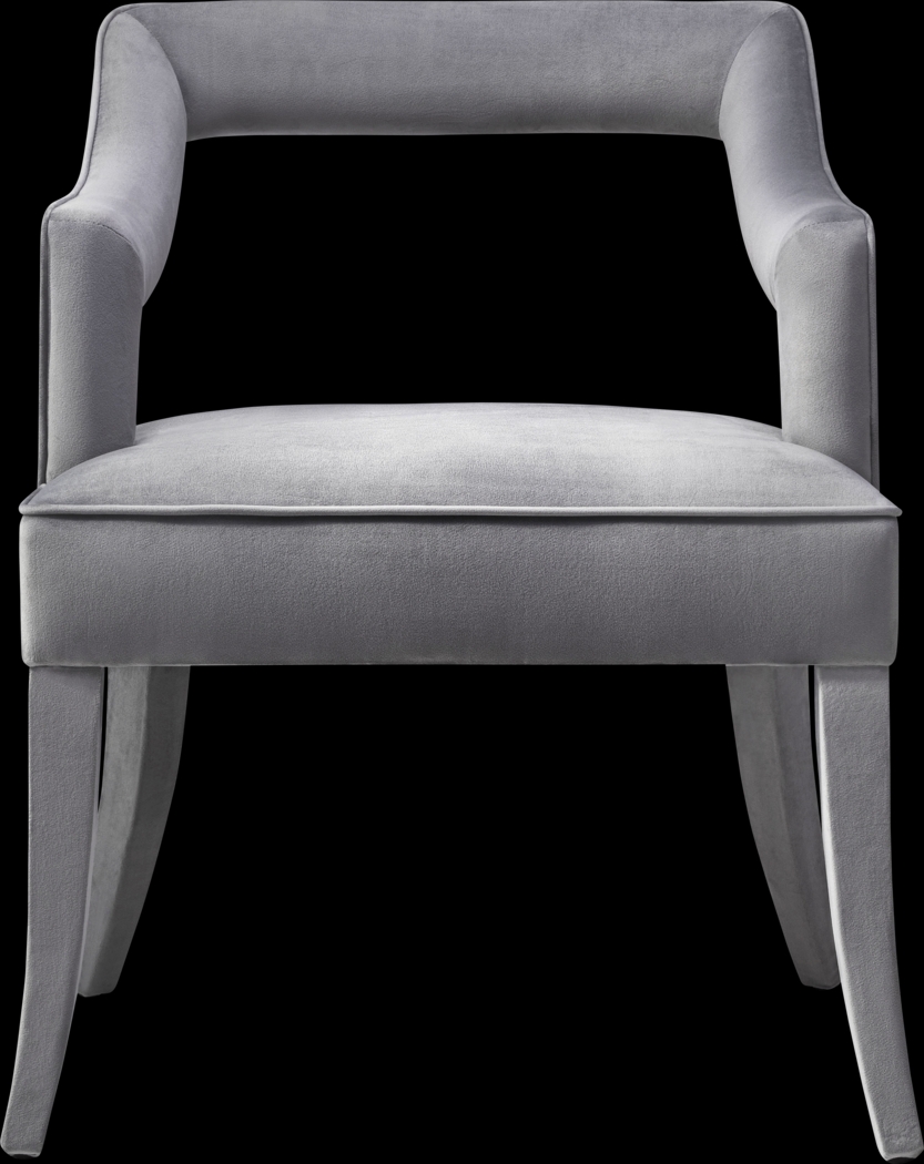 Lenorelle Gray Arm Chair - Thumbnail - Image 2