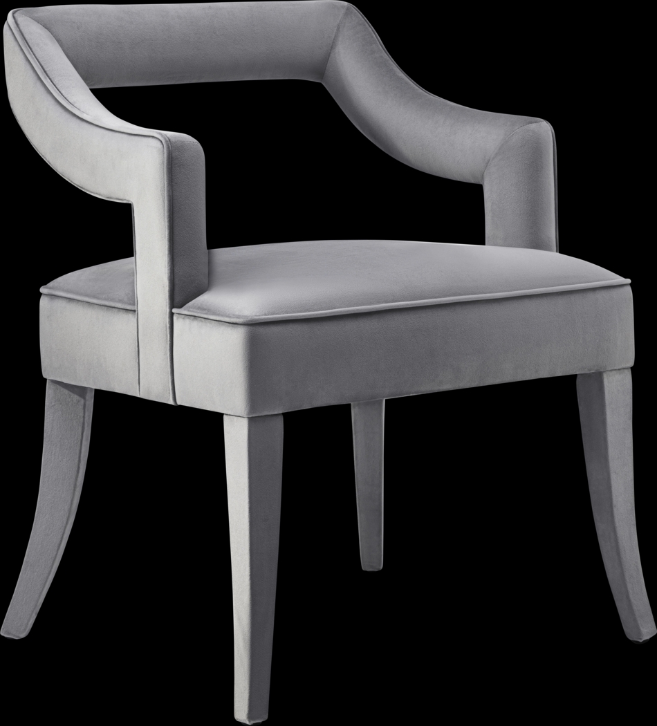 Lenorelle Gray Arm Chair - Thumbnail - Image 1