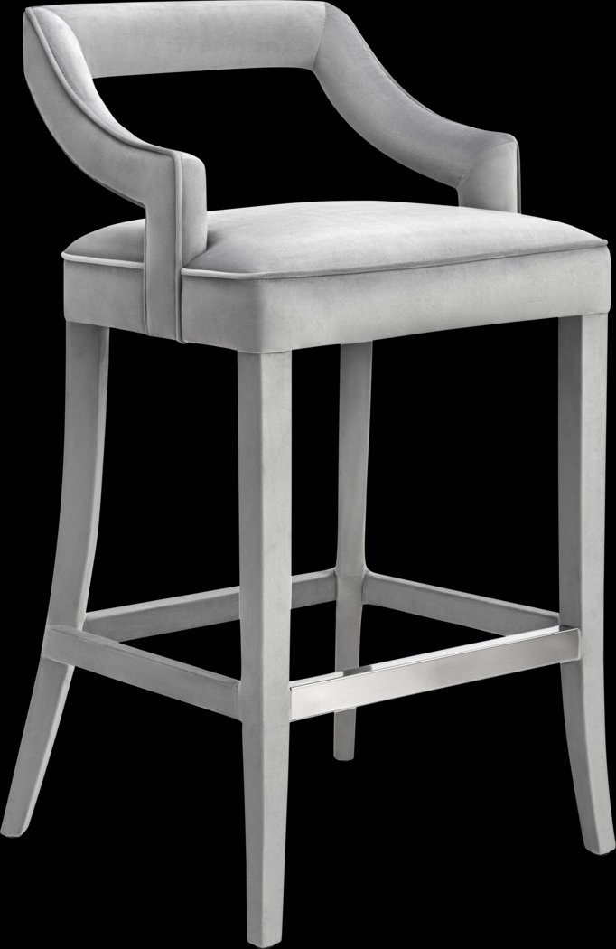 Lenorelle Gray Counter Height Stool - Thumbnail - Image 1