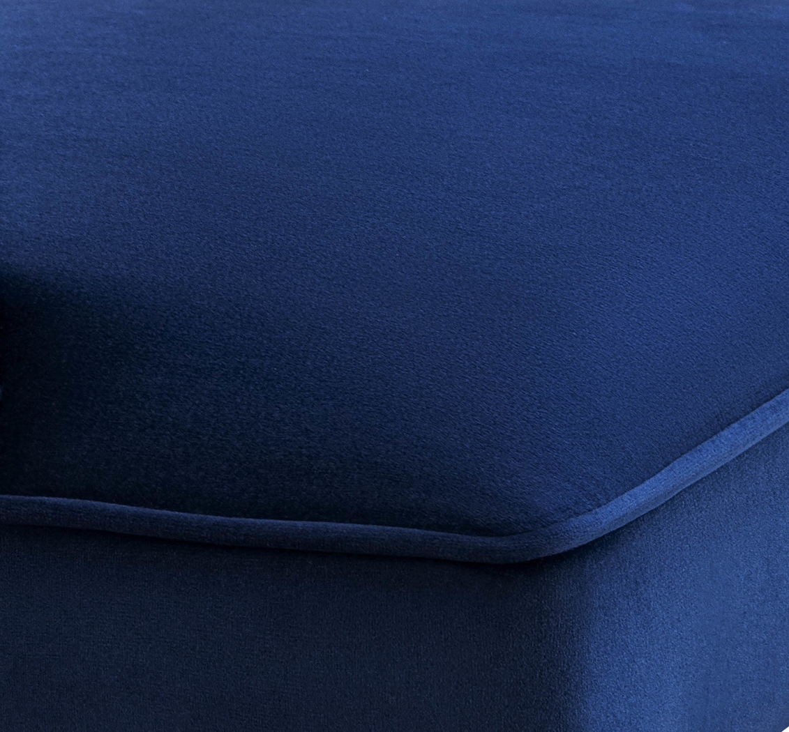 Lenorelle Navy Arm Chair - Thumbnail - Image 6