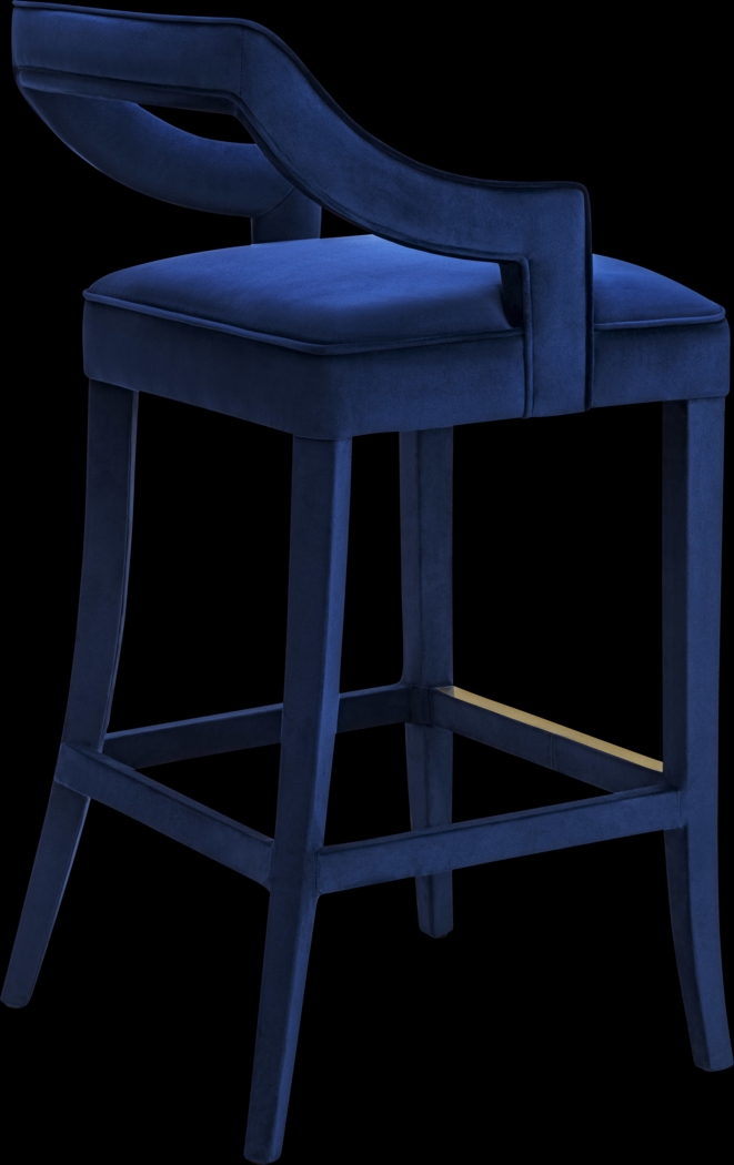 Lenorelle Navy Counter Height Stool - Thumbnail - Image 3
