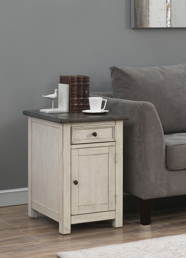 Leoane Ivory End Table - Thumbnail - Image 6