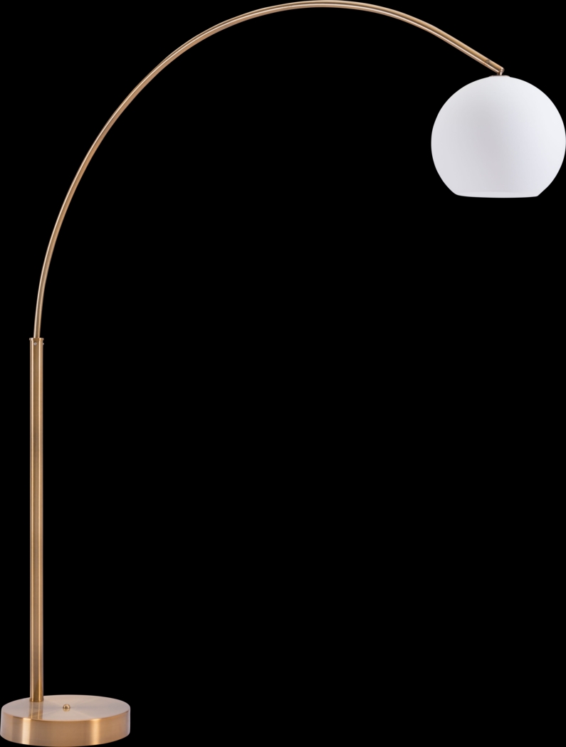 Leola Lane Brass Floor Lamp - Thumbnail - Image 1