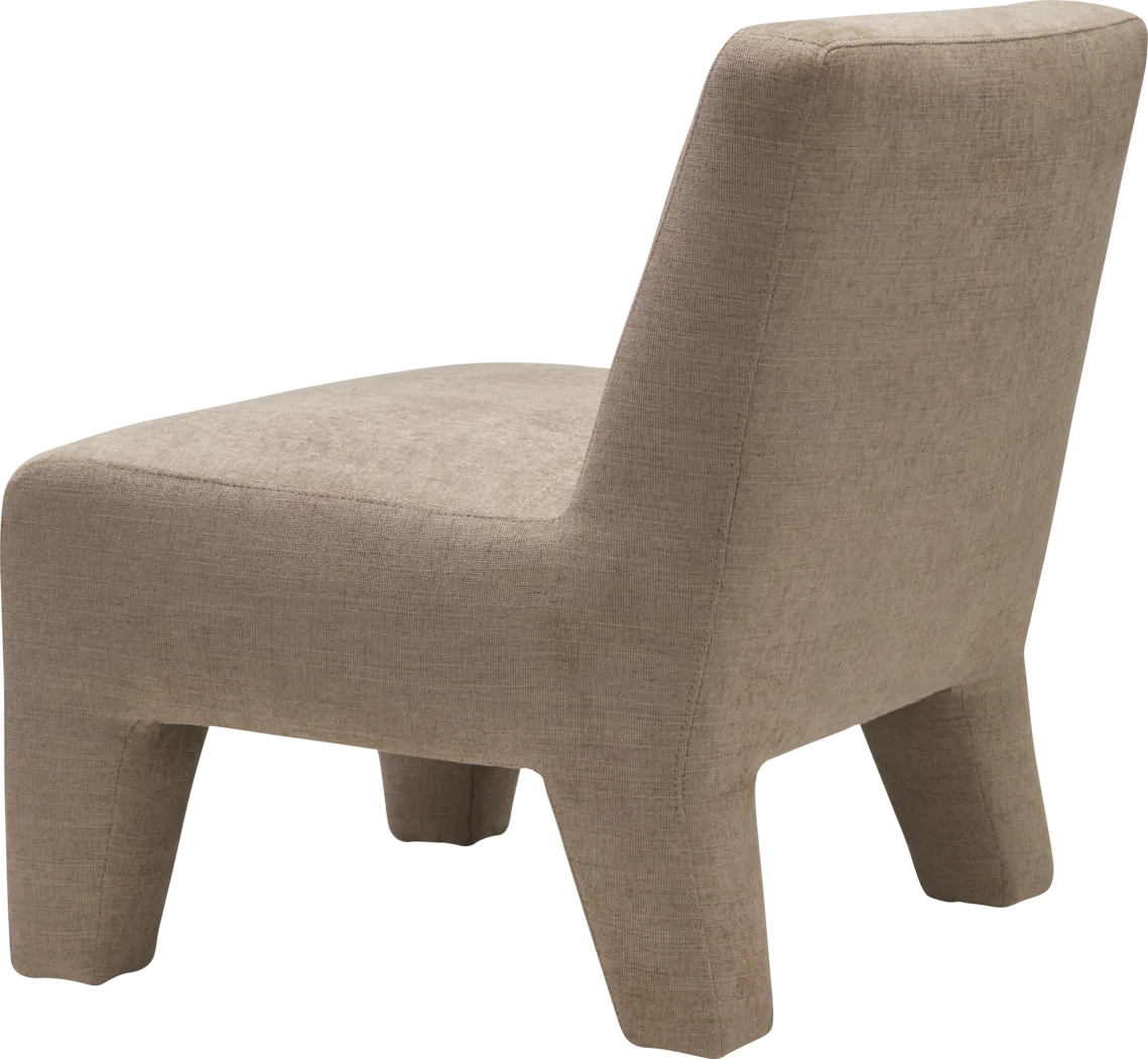 Leola Taupe Accent Chair - Thumbnail - Image 2