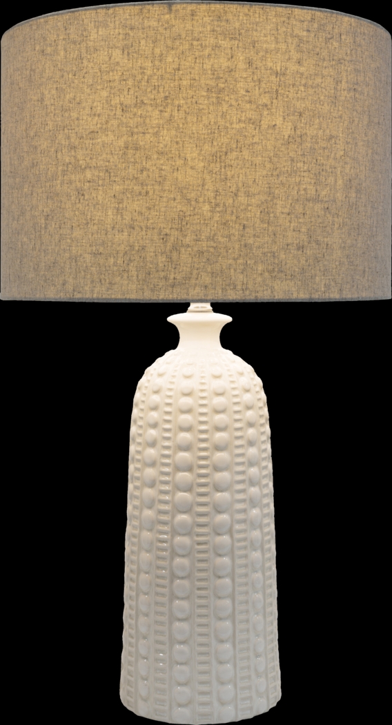 Leon Drive White Lamp - Thumbnail - Image 2