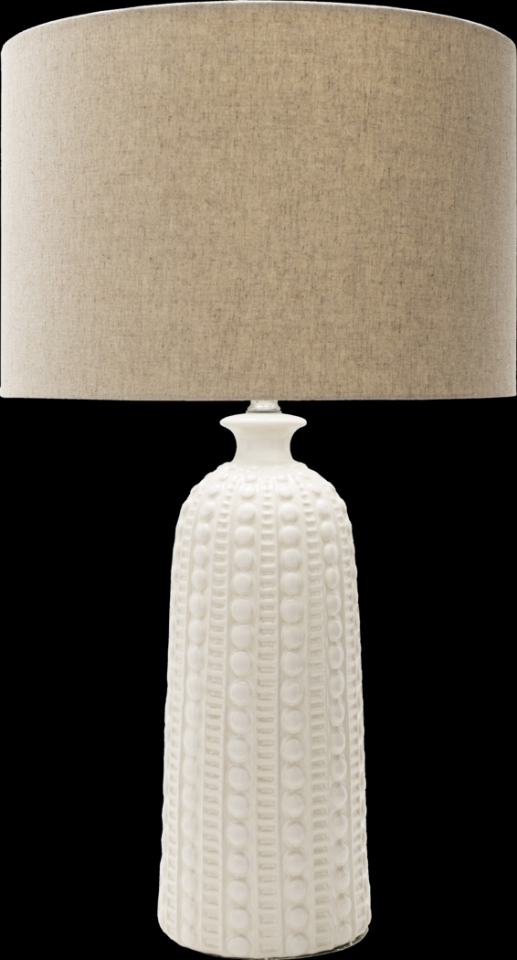 Leon Drive White Lamp - Thumbnail - Image 1
