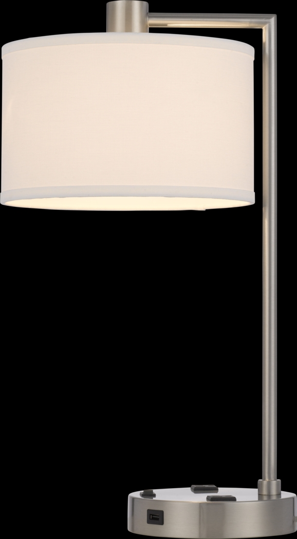 Leonard Point Silver Lamp - Thumbnail - Image 2