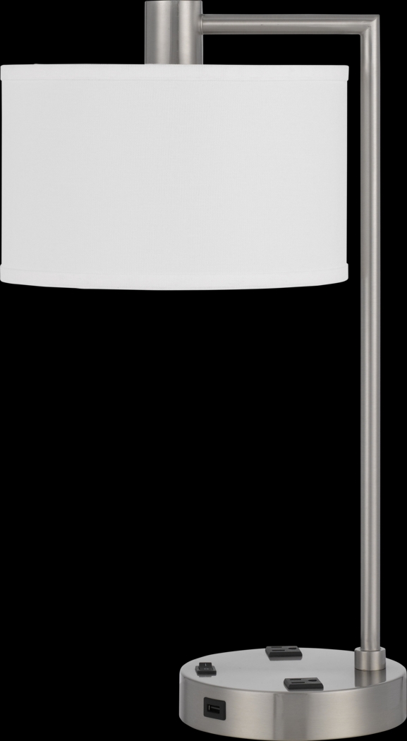 Leonard Point Silver Lamp - Thumbnail - Image 1