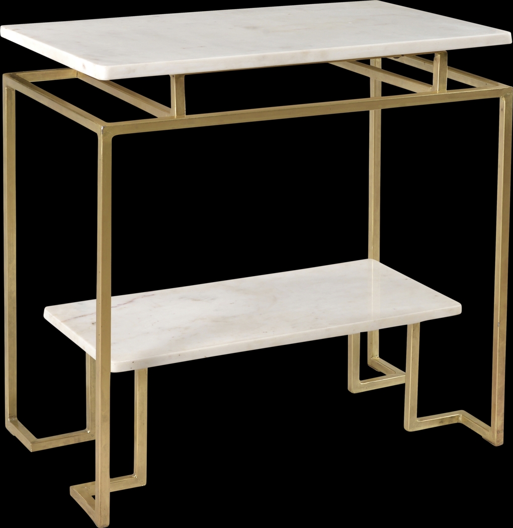 Leonie Gold Accent Table - Thumbnail - Image 1