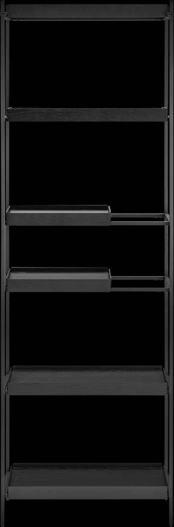 Leopardcast I Black Bookcase - Thumbnail - Image 1