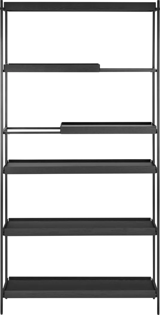 Leopardcast II Black Bookcase - Thumbnail - Image 4