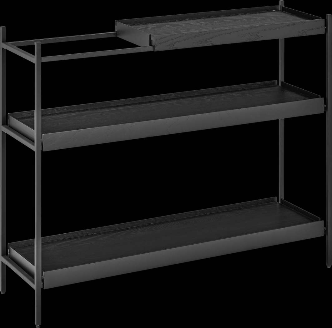 Leopardcast III Black Bookcase - Thumbnail - Image 2