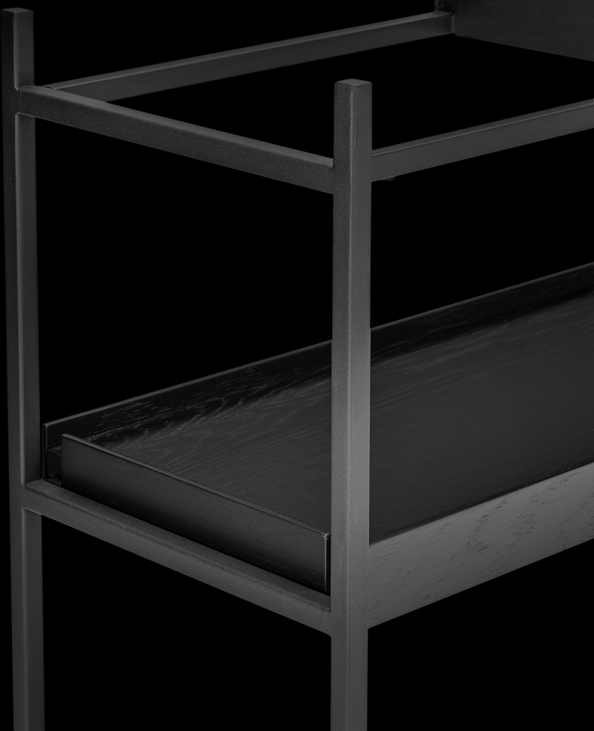 Leopardcast III Black Bookcase - Thumbnail - Image 6