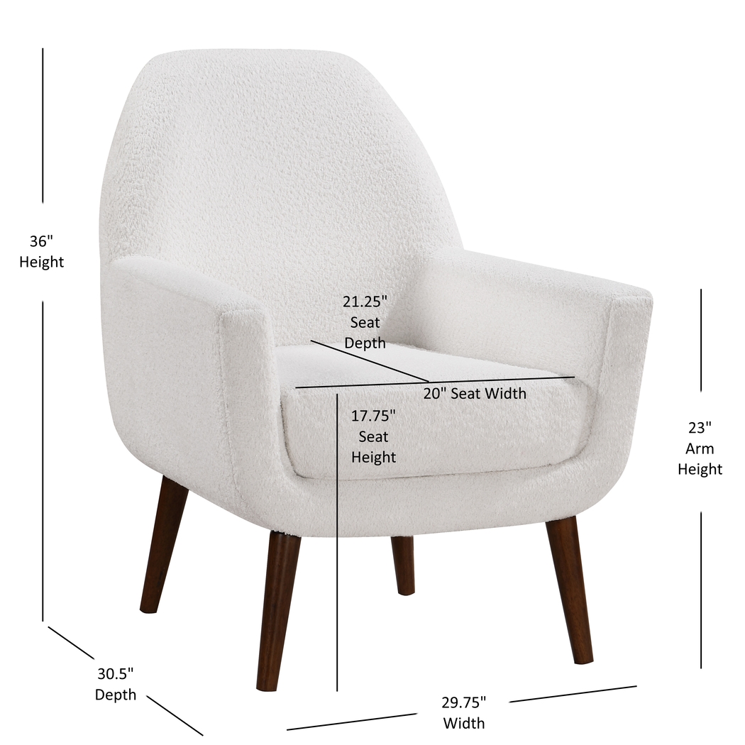 Lepaio White Arm Chair - Thumbnail - Image 14