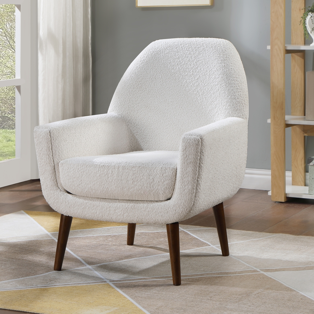 Lepaio White Arm Chair - Thumbnail - Image 3
