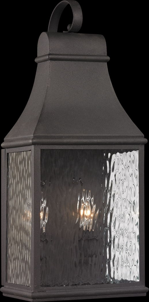 Lepley Gray Small Outdoor Wall Sconce - Thumbnail - Image 1