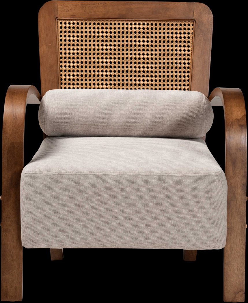 Leraleigh Walnut Accent Chair - Thumbnail - Image 3