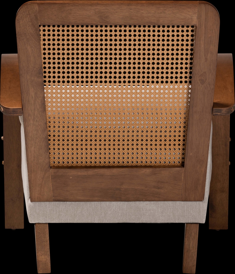 Leraleigh Walnut Accent Chair - Thumbnail - Image 5