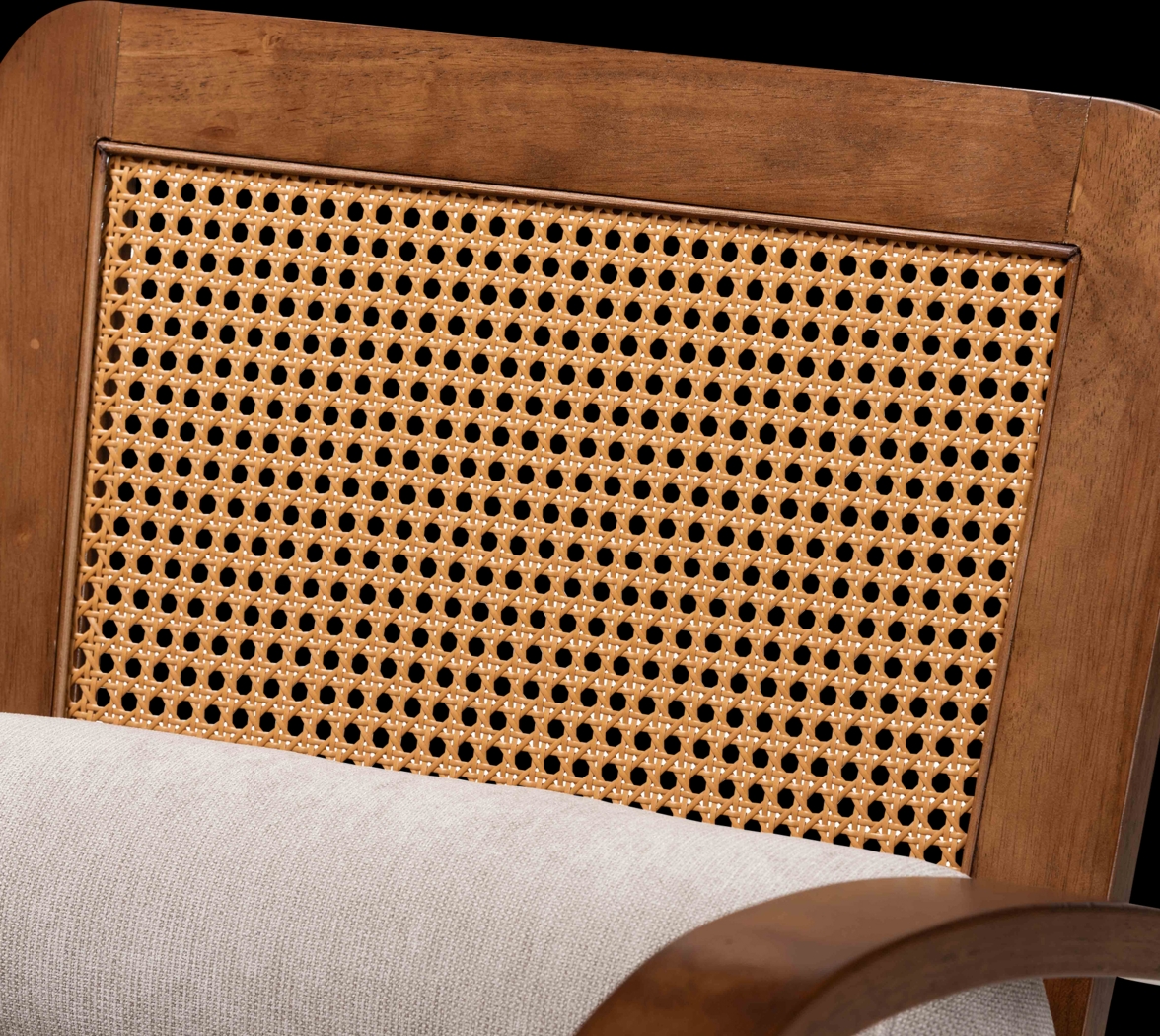 Leraleigh Walnut Accent Chair - Thumbnail - Image 6