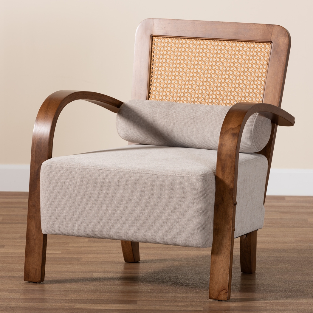 Leraleigh Walnut Accent Chair - Thumbnail - Image 9