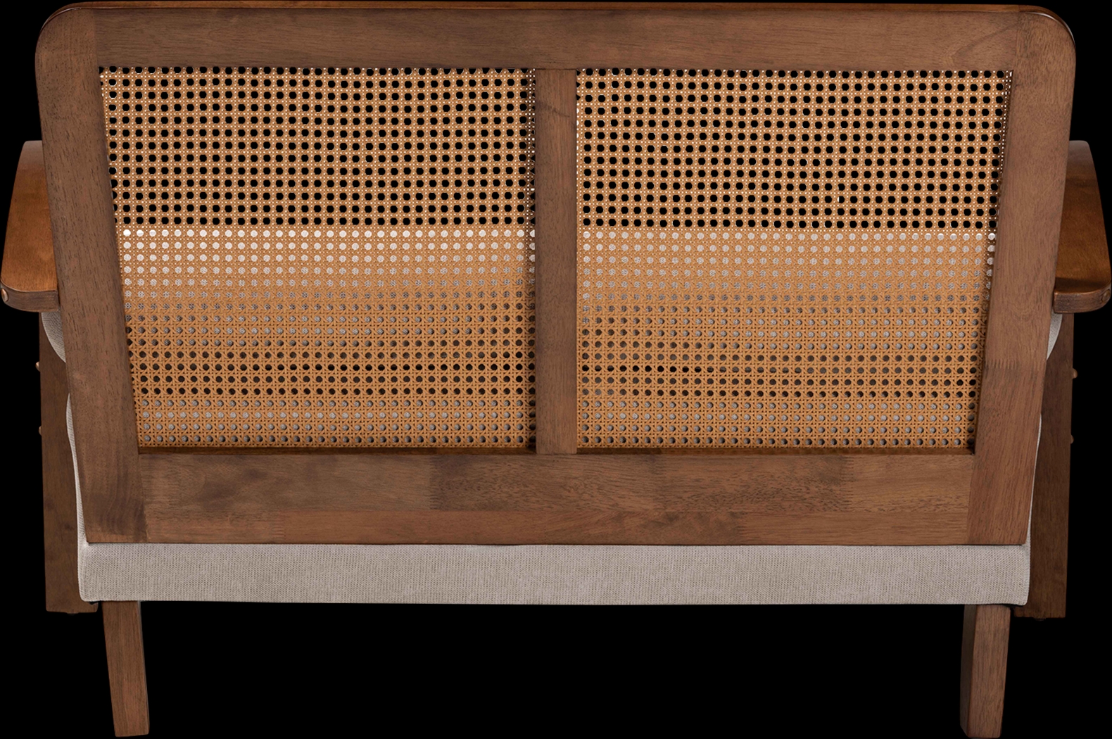 Leraleigh Walnut Loveseat - Thumbnail - Image 5